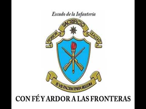 GLORIOSA INFANTERÍA   EJERCITO DEL PERÚ LETRA