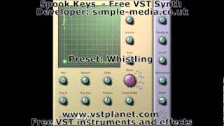 Video thumbnail for Spook Keys (Theremin) - Free VST synth - vstplanet.com by Plugins Collection