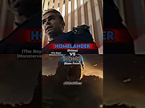 Homelander vs Kong