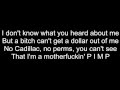 50 Cent Pimp Lyrics HD