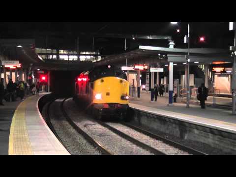 (HD) 37059 & 37069 Growl Through Highbury & Islington, 6M69
