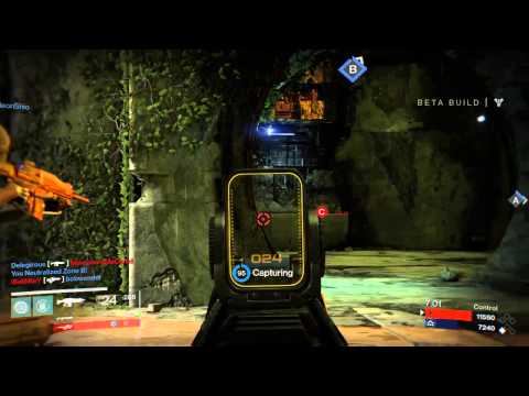 Destiny Beta Titan Crucible Gameplay - 7.75 KDR