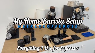 Mijn complete espresso-setup onthuld – alles wat ik gebruik om te zetten als een