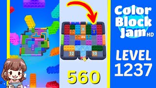 Soluzione del Livello 1237 di Color Block Jam