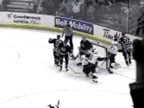 Cunneyworth gets the winner vs Hartford - April 9, 1997 Hartford @ Ottawa