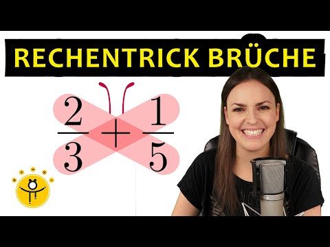 Mathe TRICKS – Brüche addieren und subtrahieren, Bruchrechnen