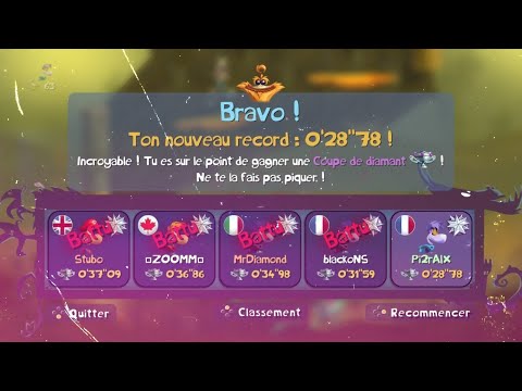 (WR) Rayman Legends (Switch) • WEC Tower Speed in 28"78