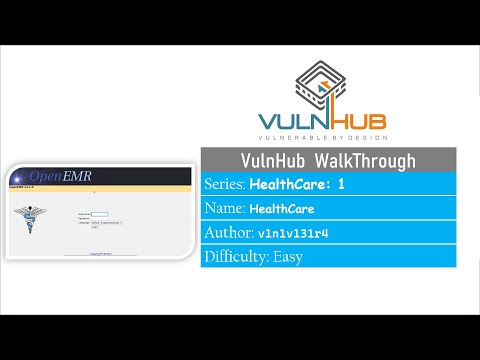 Healthcare: 1 || VulnHub Walkthrough