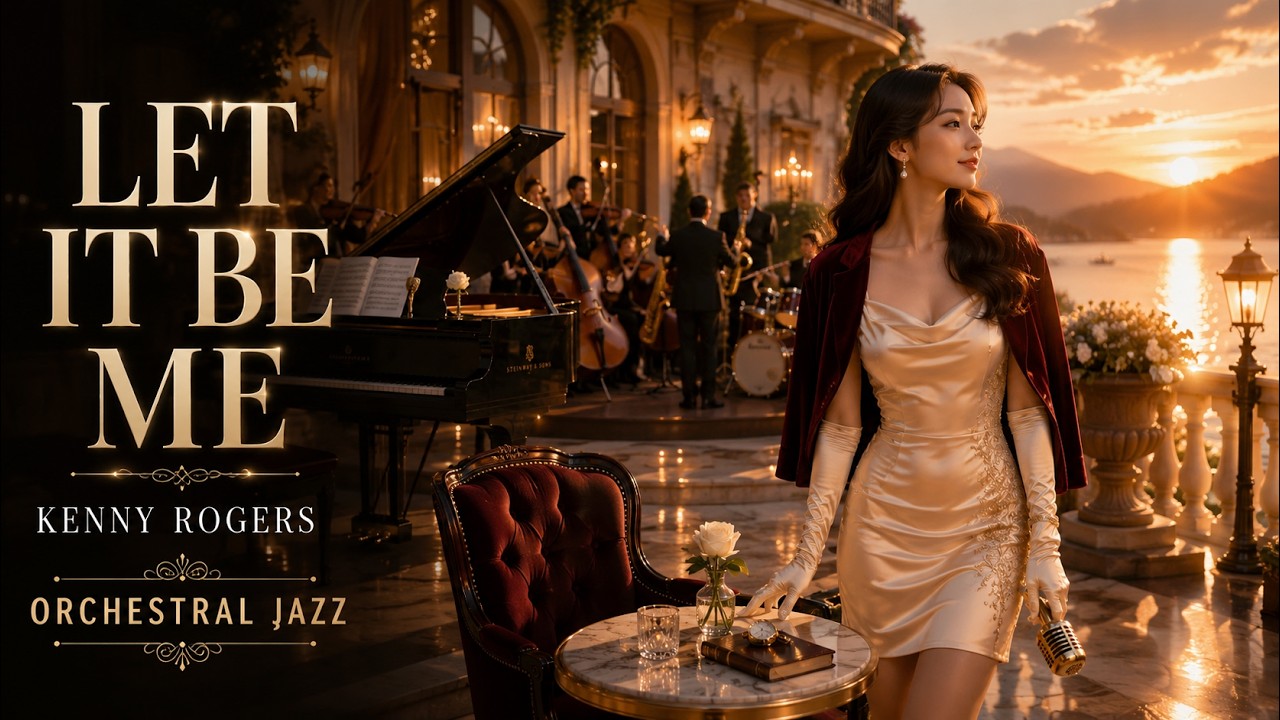 Kenny Rogers - Let It Be Me | Romantic Orchestra Jazz Cover | Irene Jazz