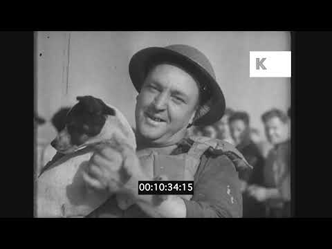 1941 Libya, Daily Life Of British Soldiers In Tobruk, WWII, 35mm