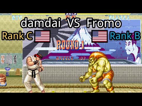 Street Fighter II': Hyper Fighting: (US) damdai vs (US) Fromo - 2020-11-30 02:52:14