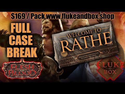 WTR ALPHA  FULL CASE  Unboxing - 3000 Sub Celebration - Flesh And Blood