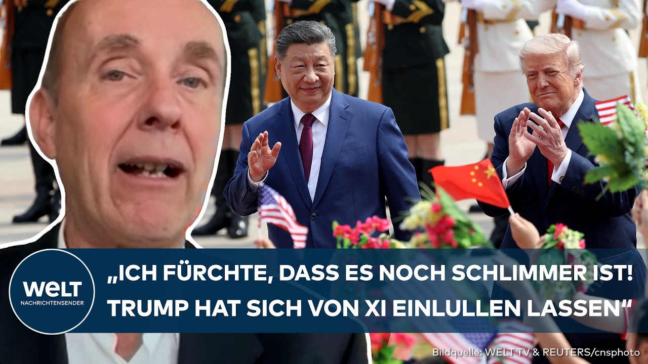 CHINA: Trump in Xis Würgegriff? US-Präsident hat sich wohl vom Peking-Pomp einlullen lassen