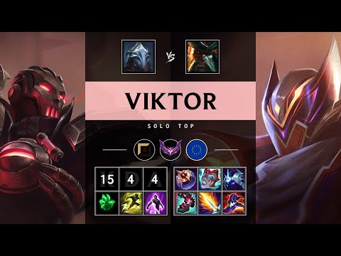 Viktor Top vs Gangplank - EUW Master Patch 25.S1.2