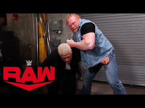 Brock Lesnar twice launches a devastating assault on Cody Rhodes: Raw highlights, May 22, 2023
