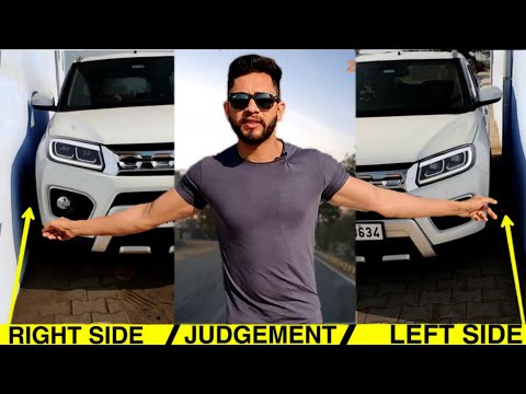 Part-14 | Car FRONT, LEFT & RIGHT Judgement of car in Heavy Traffic or Narrow Street |