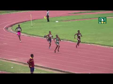 Egbochinam Chiamaka  wins Girls' 200m Heat 6 at 2017 National Youth Games Ilorin
