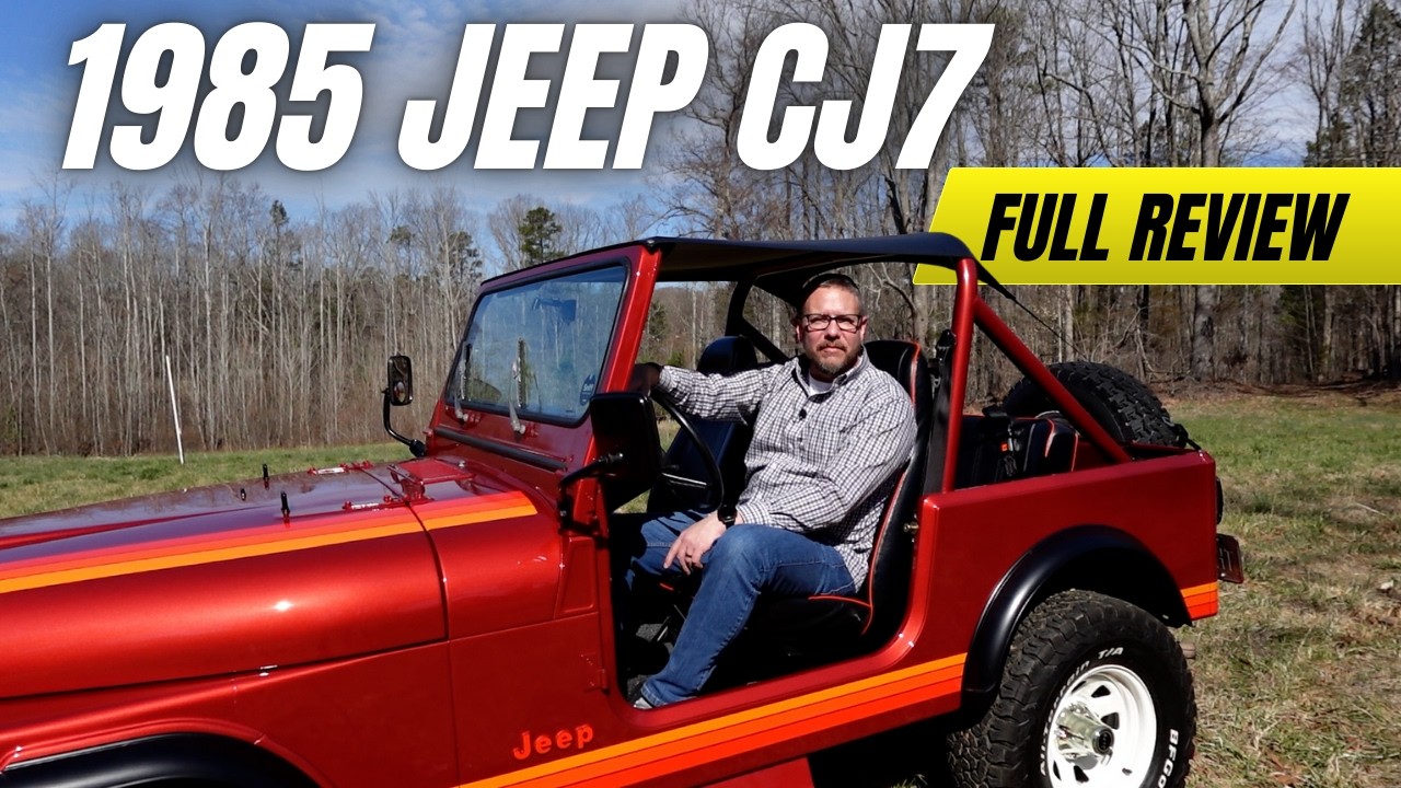 1985 Jeep CJ7 Spring Special – Rare Features, Inline 6 Power & the origin of the  'Jeep Wave'.