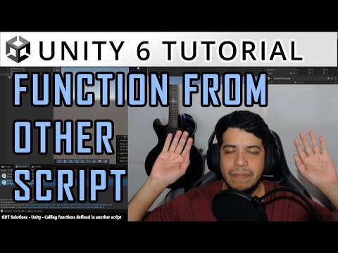 Unity Call A Methodfunction From Another Script