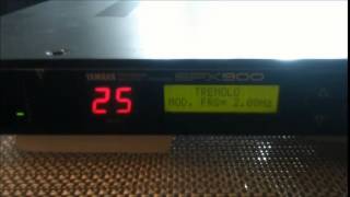 Video thumbnail for YAMAHA SPX 900 by Sfinga Recording