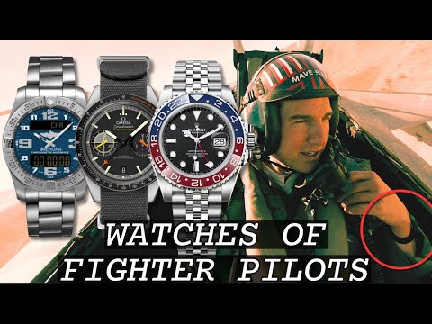 The Real Watches Of Fighter Pilots & Military Aviators