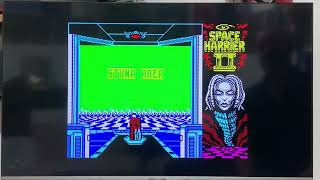 Space harrier and space harrier ll gameplay on the spectrum #thespectrum #zxspectrum #retrogaming
