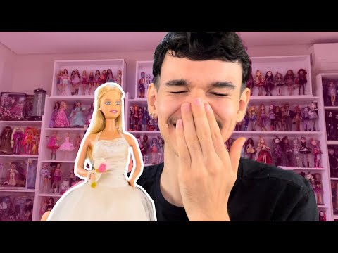 fazendo uma barbie noiva pra minha amiga 💍