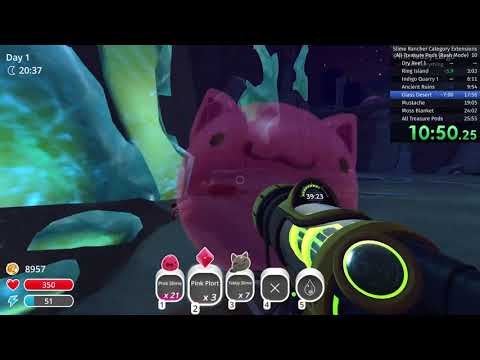 Slime Rancher - All Treasure Pods (Rush Mode) in 24:52 [Current WR]