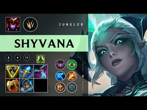 Shyvana Jungle vs Malphite - BR Master Patch 26.01