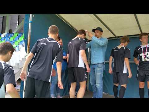 Награждение золотом на Santa Claus Cup 2015