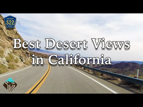 Exploring California's Highway S22 - From the Mountains to the Salton Sea