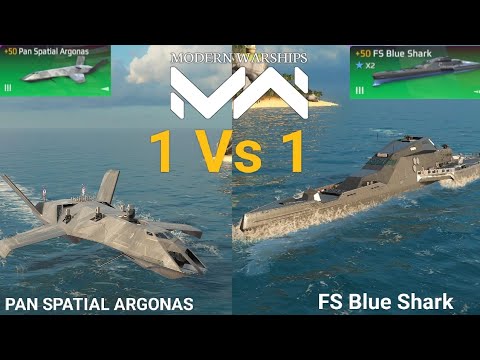 🔥War of The Argonas vs Blue Shark in Modern Warships - who will win?
