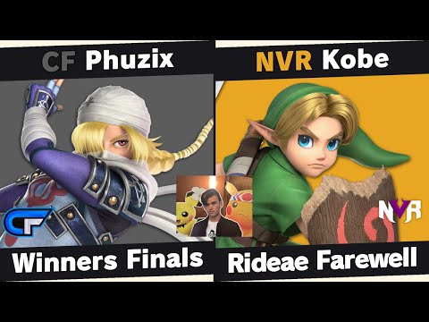 Rideae Farewell Tournament - Phuzix (Sheik) vs Kobe (Young Link) - Winners Finals
