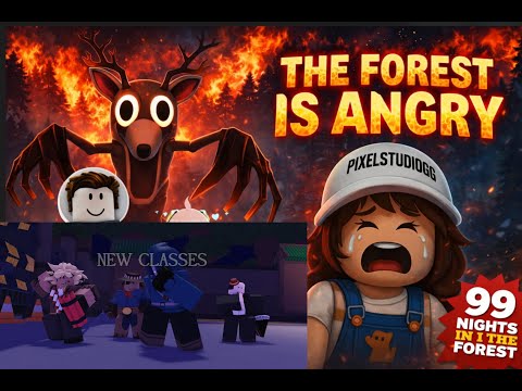 99 Nights in the forest LIVE | Roblox | BMG POV | 120| 🔴 #roblox #99nightintheforest