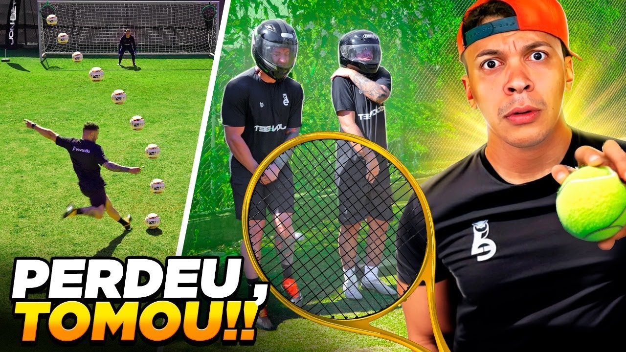 O MELHOR GOL SE SALVA DA RAQUETADA ⚠️🎾