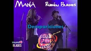 DESAPARICIONES Rubén Blades y Maná | Caracas Pop Festival (2001)