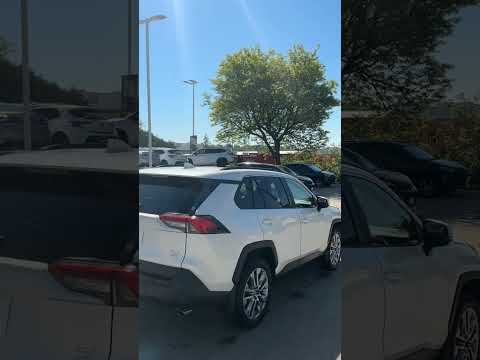 2022 Toyota RAV4 XLE AWD in White for sale at Forbes Waterloo Toyota in Waterloo, ON
