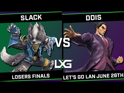 Slack (Game & Watch/Wolf) vs DDIS (Kazuya) - LXG Let's Go LAN June 26th - Losers Finals