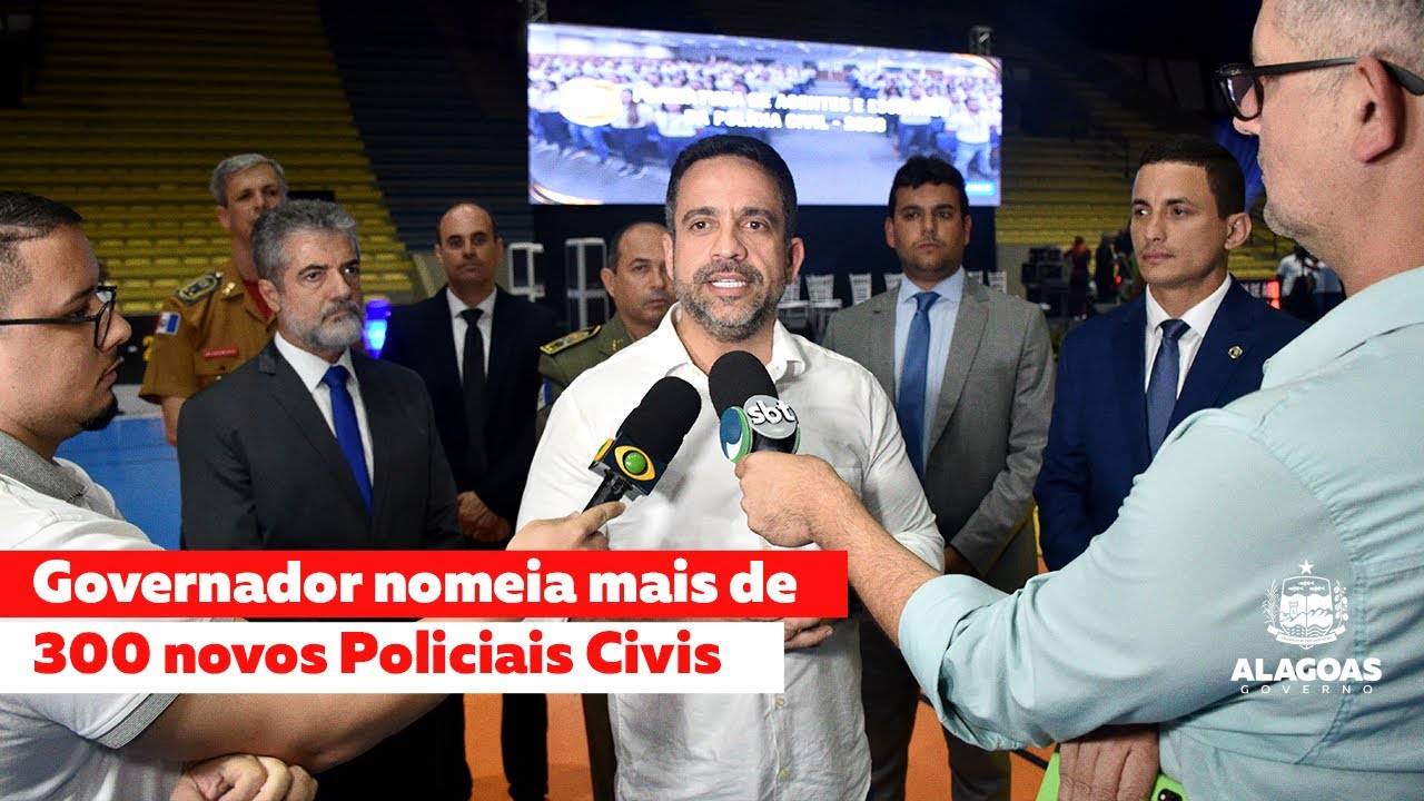 Governador nomeia mais de 300 novos Policiais Civis