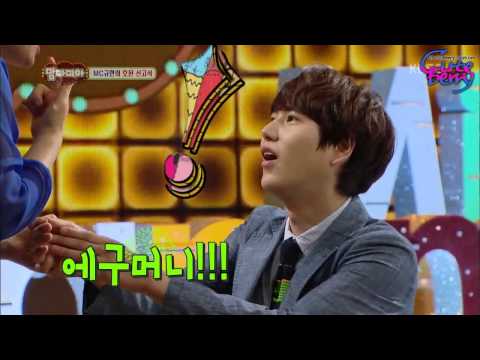 130519 KYUHYUN - New MC of 'Mamma Mia' & Eating!