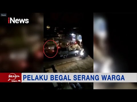 Gengster Bersenjata Tajam Serang Warga di Ciladak, Jaksel #Realita 30/07