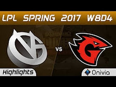 VG vs GT Highlights Game 2 LPL Spring 2017 W8D4 Vici Gaming vs Game Talents