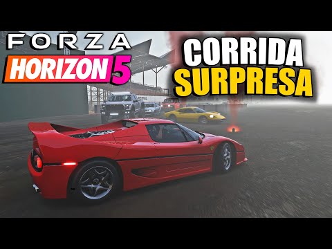 TRETA PESADA NA CORRIDA SURPRESA - FORZA HORIZON 5