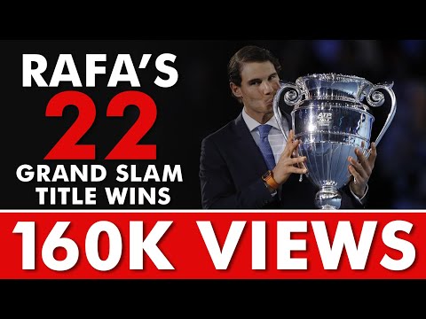Rafael Nadal - All 22 Grand Slam Wins | Championship Points