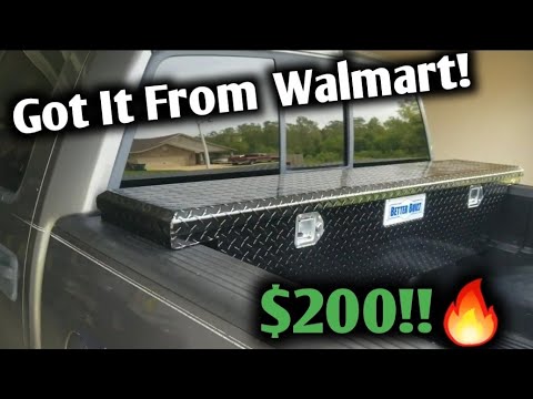 I Got A Better Built Toolbox From Walmart! Only $200!!
