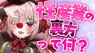 性産業の裏方ってどんなのがあるの？何するの？質問に答えます…！【Vtuber / #月祝詞 】
