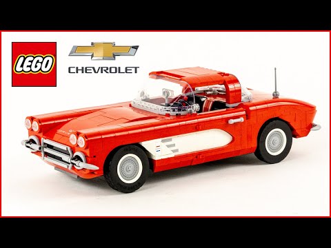 Vidéo LEGO Icons 10321 : Chevrolet Corvette C1