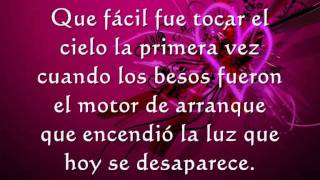ricardo arjona y gaby moreno  fuiste tu letra .wmv