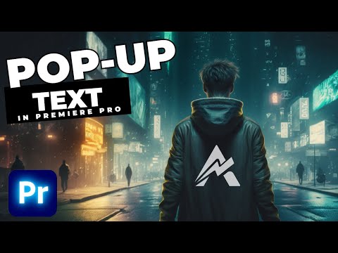 MOTION Blur TEXT ANIMATION In Premiere Pro