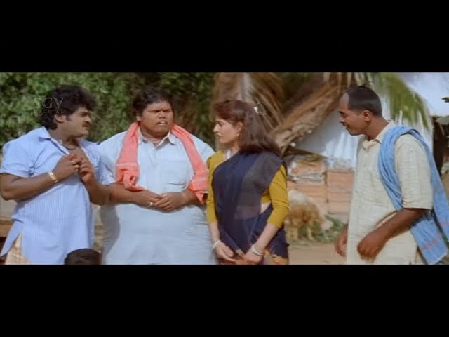 Lady Doctor Rejects Jaggesh's Love | Bhairava Kannada Movie Comedy Scene | Nandini Singh